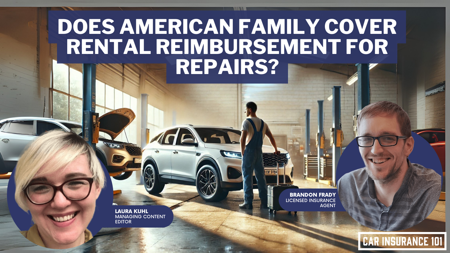 Does American Family Insurance car insurance cover rental reimbursement if my car is being repaired?