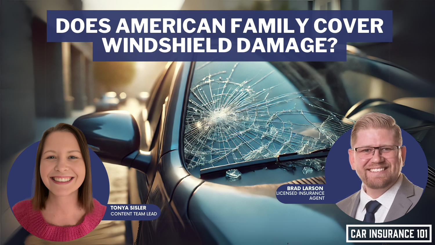 Does American Family Insurance car insurance cover damage to my windshield?