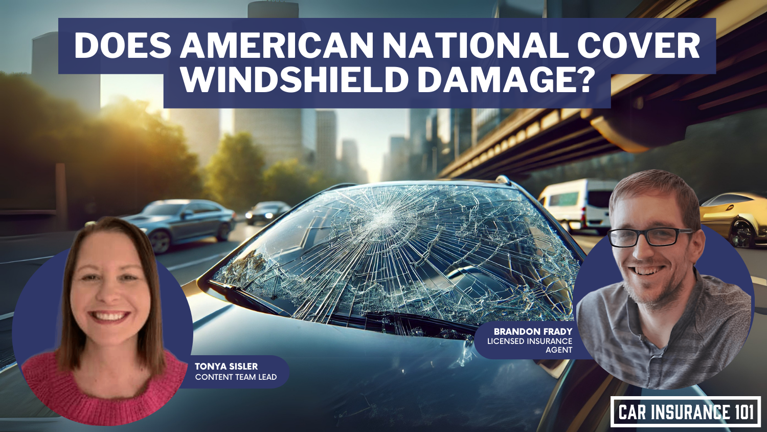 Does American National Insurance car insurance cover damage to my windshield?