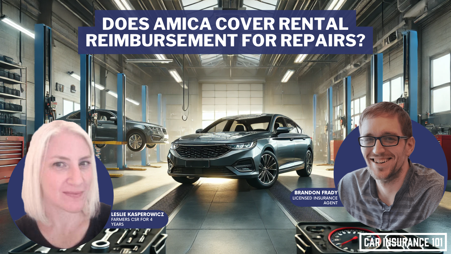 Does Amica Mutual Insurance car insurance cover rental reimbursement if my car is being repaired?