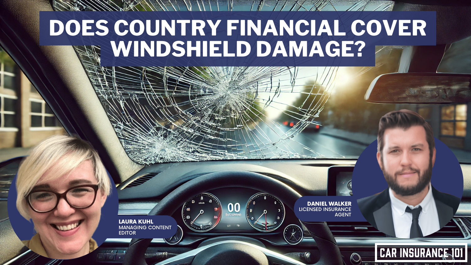 Does COUNTRY Financial car insurance cover damage to my windshield?