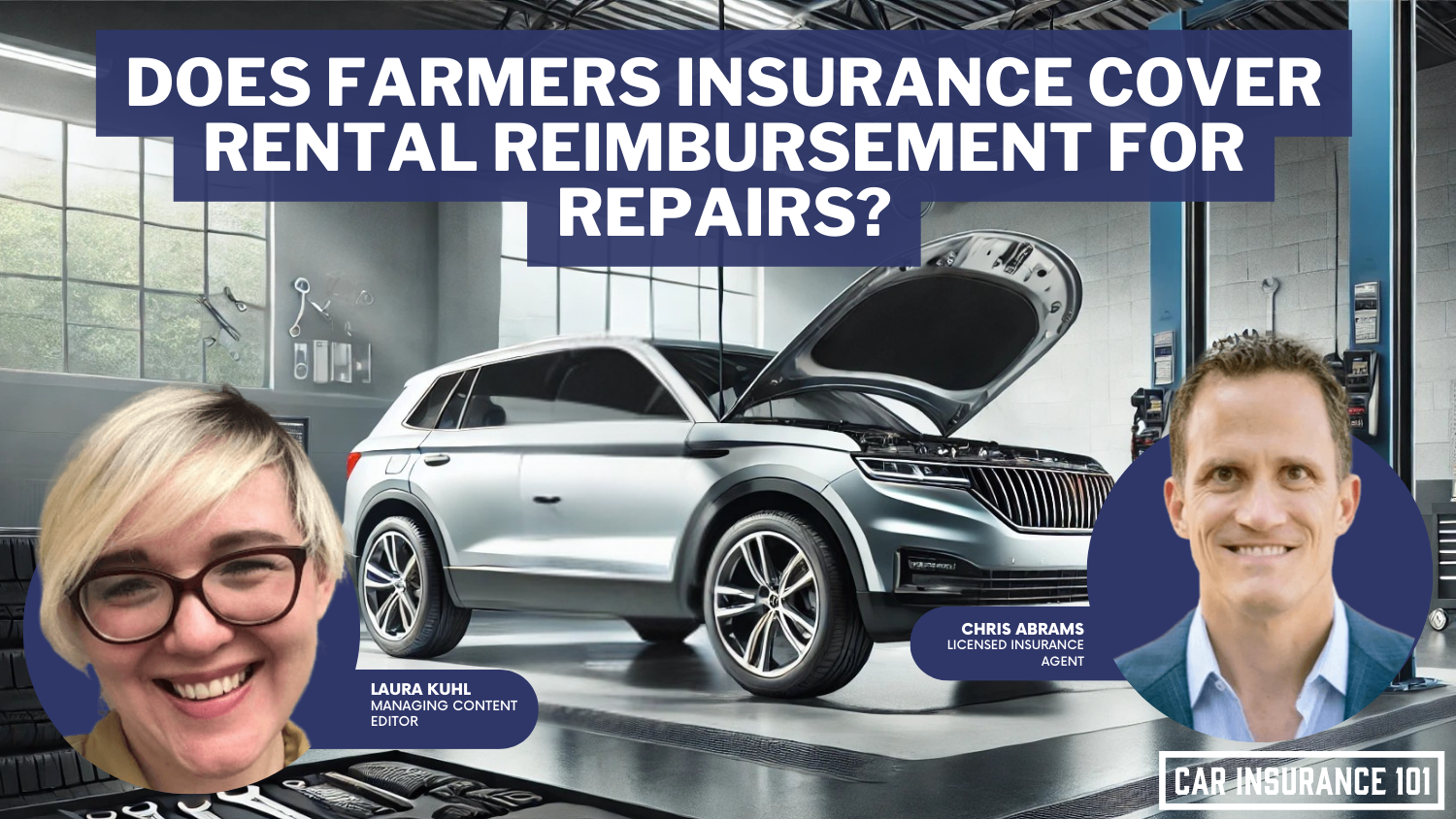 Does Farmers Insurance car insurance cover rental reimbursement if my car is being repaired?