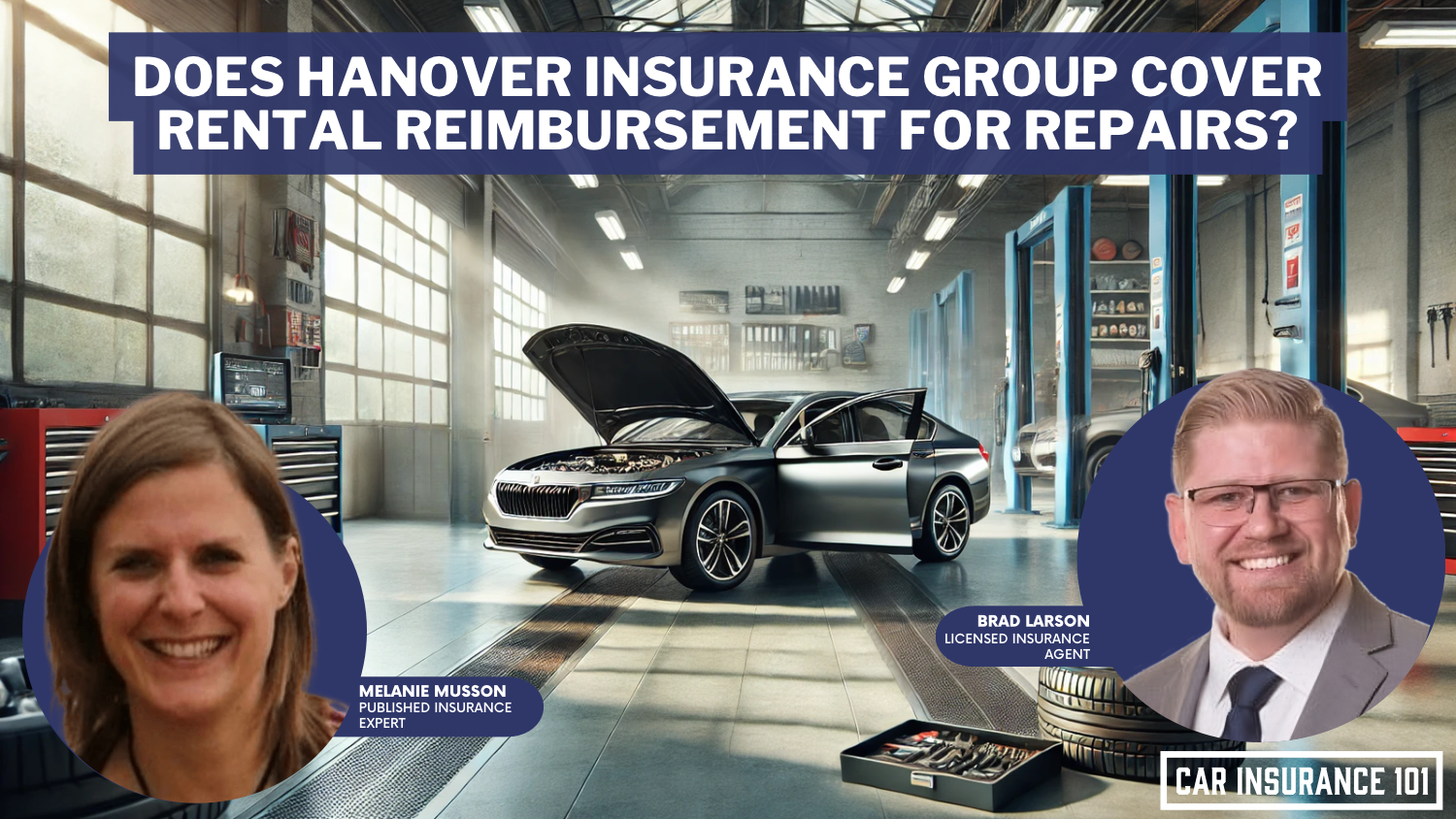 Does Hanover Insurance Group car insurance cover rental reimbursement if my car is being repaired?