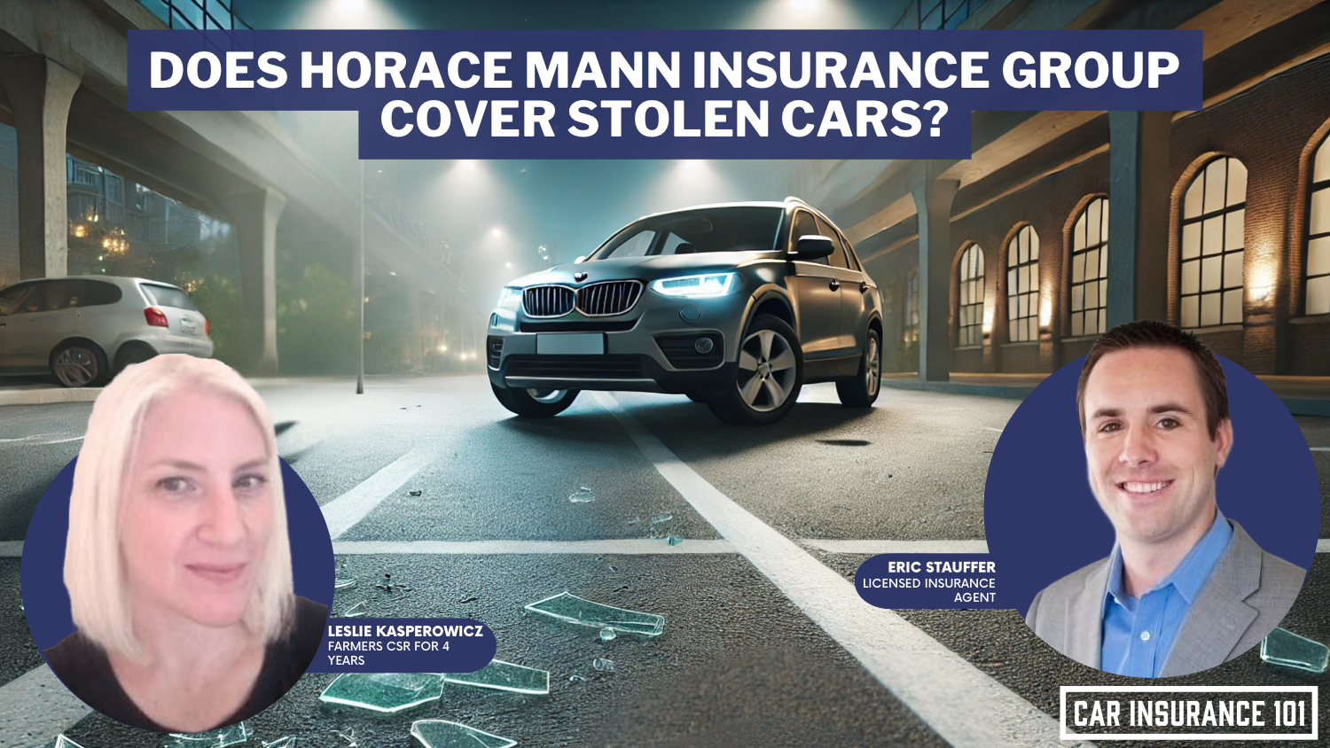 Does Horace Mann Insurance Group car insurance cover a stolen car?