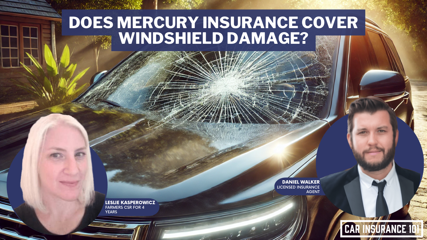 Does Mercury Insurance car insurance cover damage to my windshield?