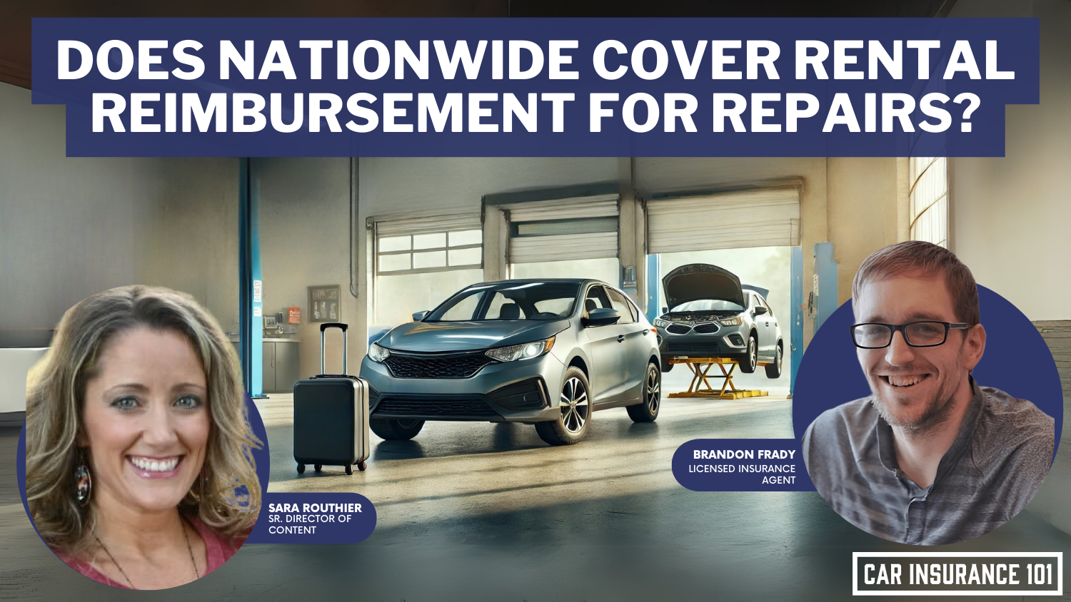 Does Nationwide car insurance cover rental reimbursement if my car is being repaired?