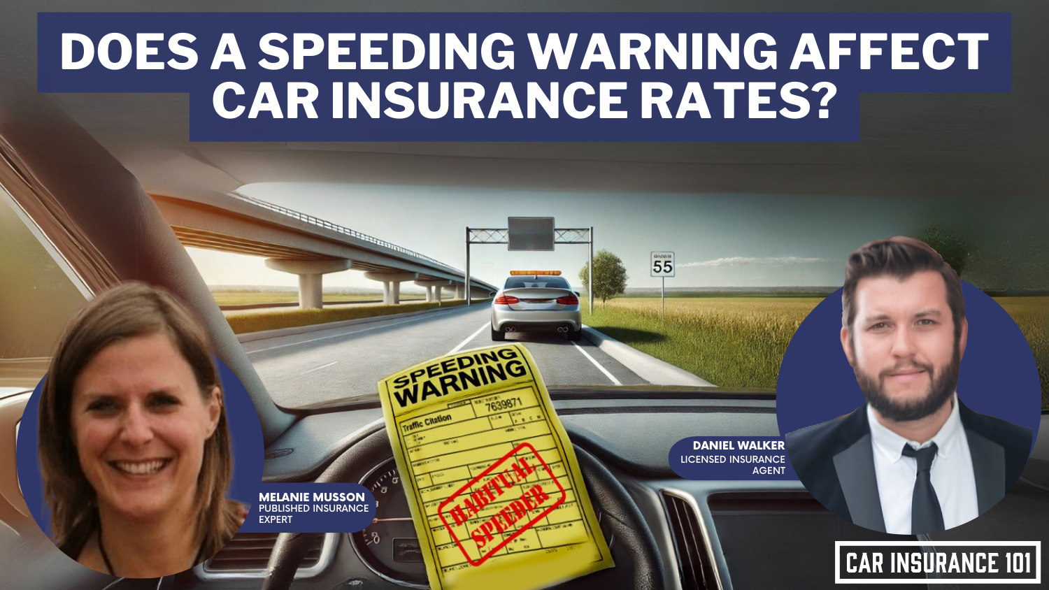 Will a speeding warning affect my car insurance rates? [2025 Update + Rates]